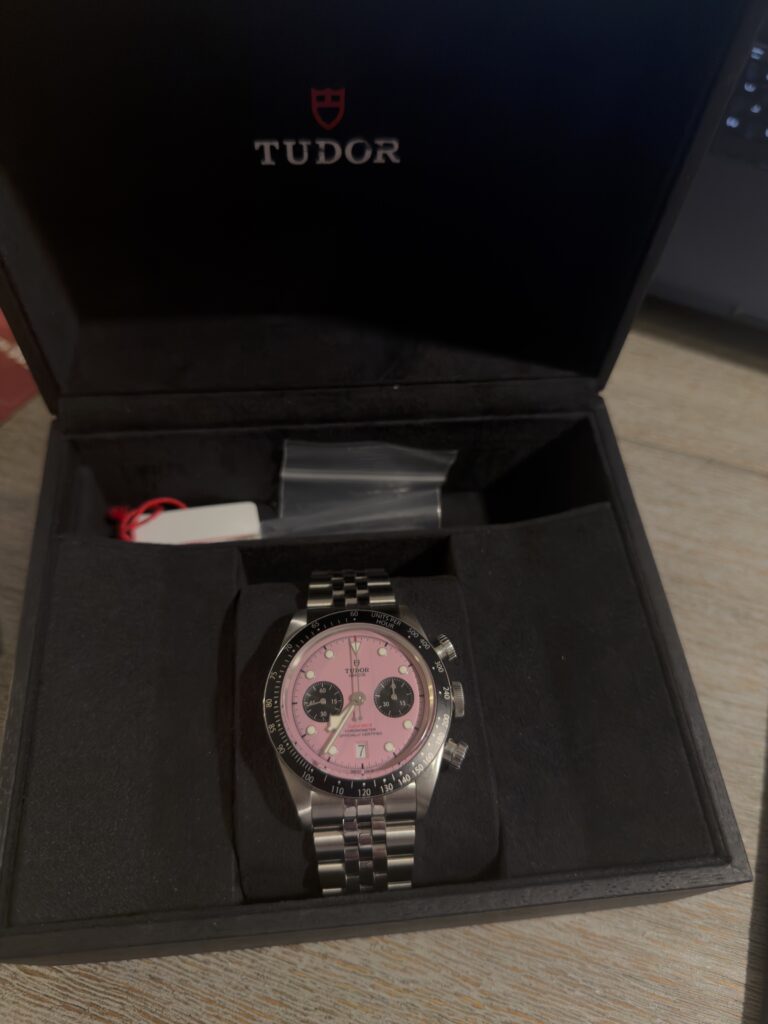 Tudor Black Bay Chronograph – Pink
