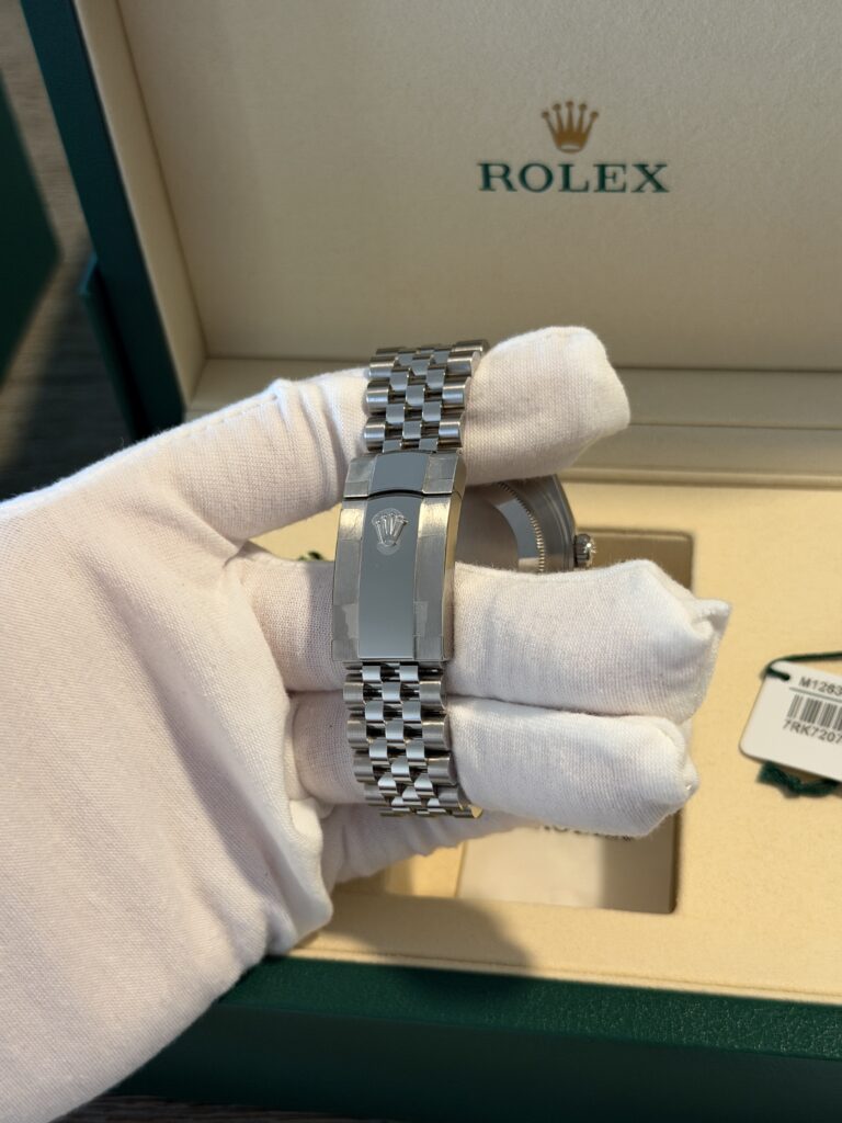 Rolex Rolex Datejust 41mm Mint Green Dial Smooth Bezel Jubilee Bracelet