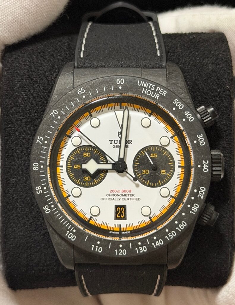 Tudor Tudor Black Bay Chrono “Carbon 26” 42mm Racing White Dial